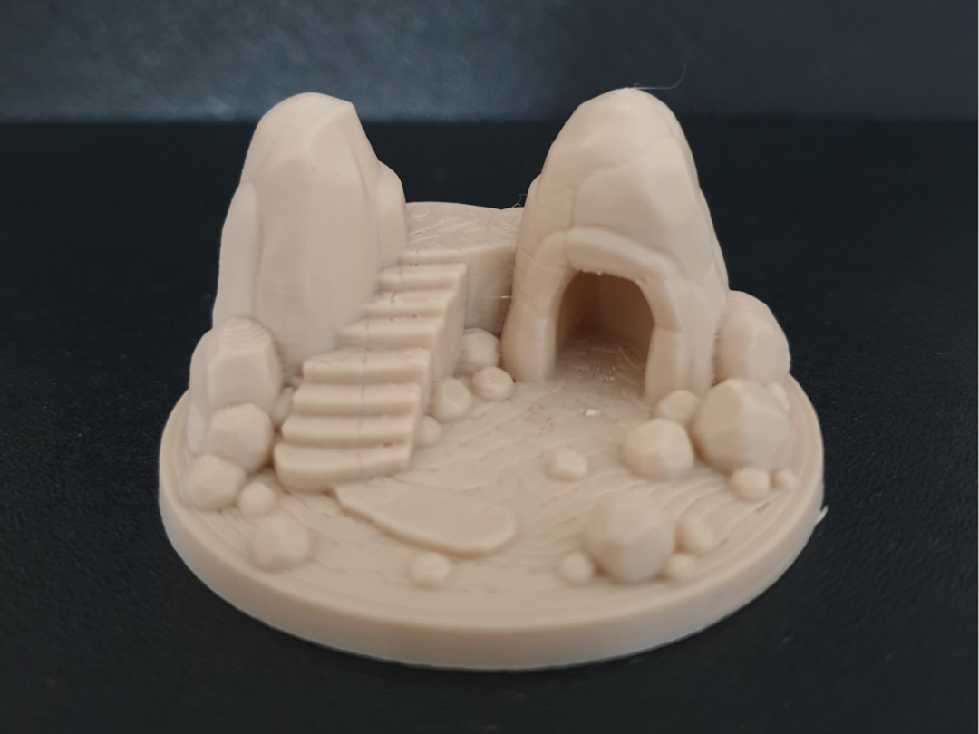 Rocky Terrain with Stair & Cave