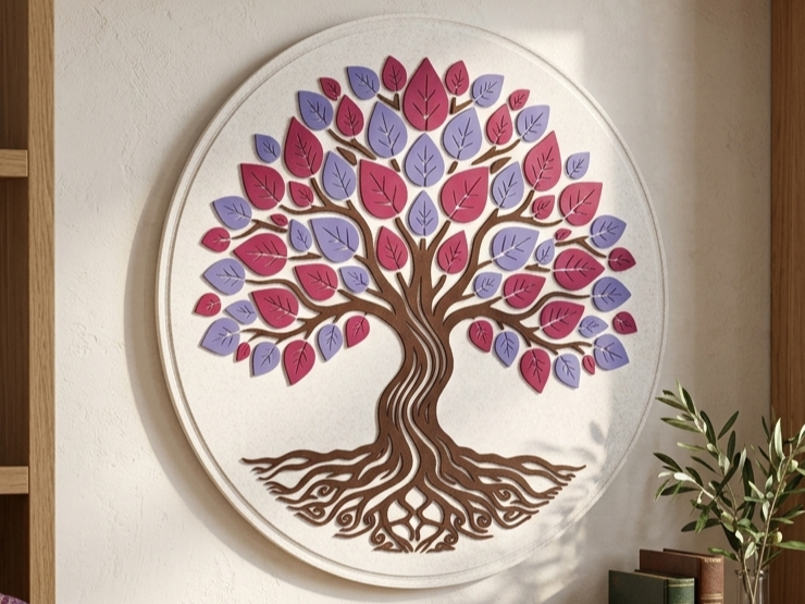 Tree of Life - Colored Leaves