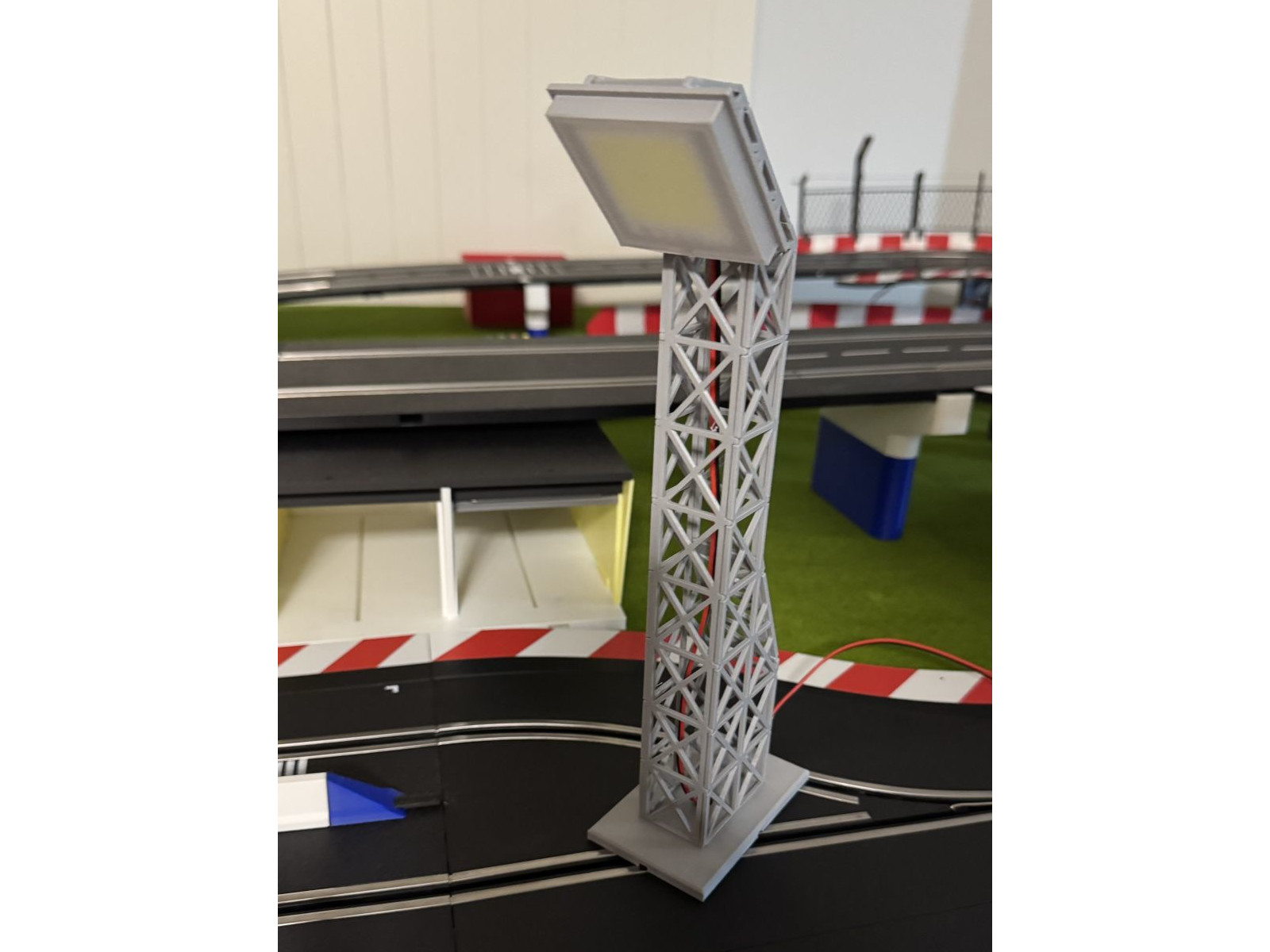 Flutlicht für Slotcar Rennstrecken (Carrera komp.)