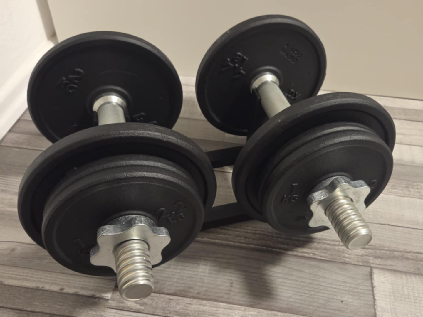 Holder for Decathlon (Domyos) dumbbells