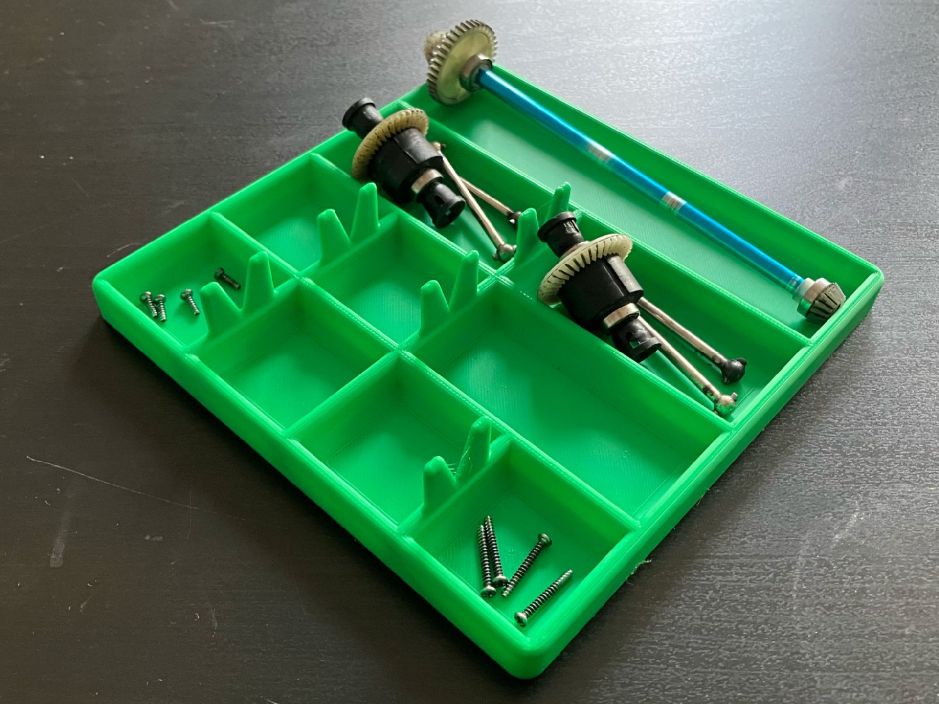 Repair Mat Screw Storage
