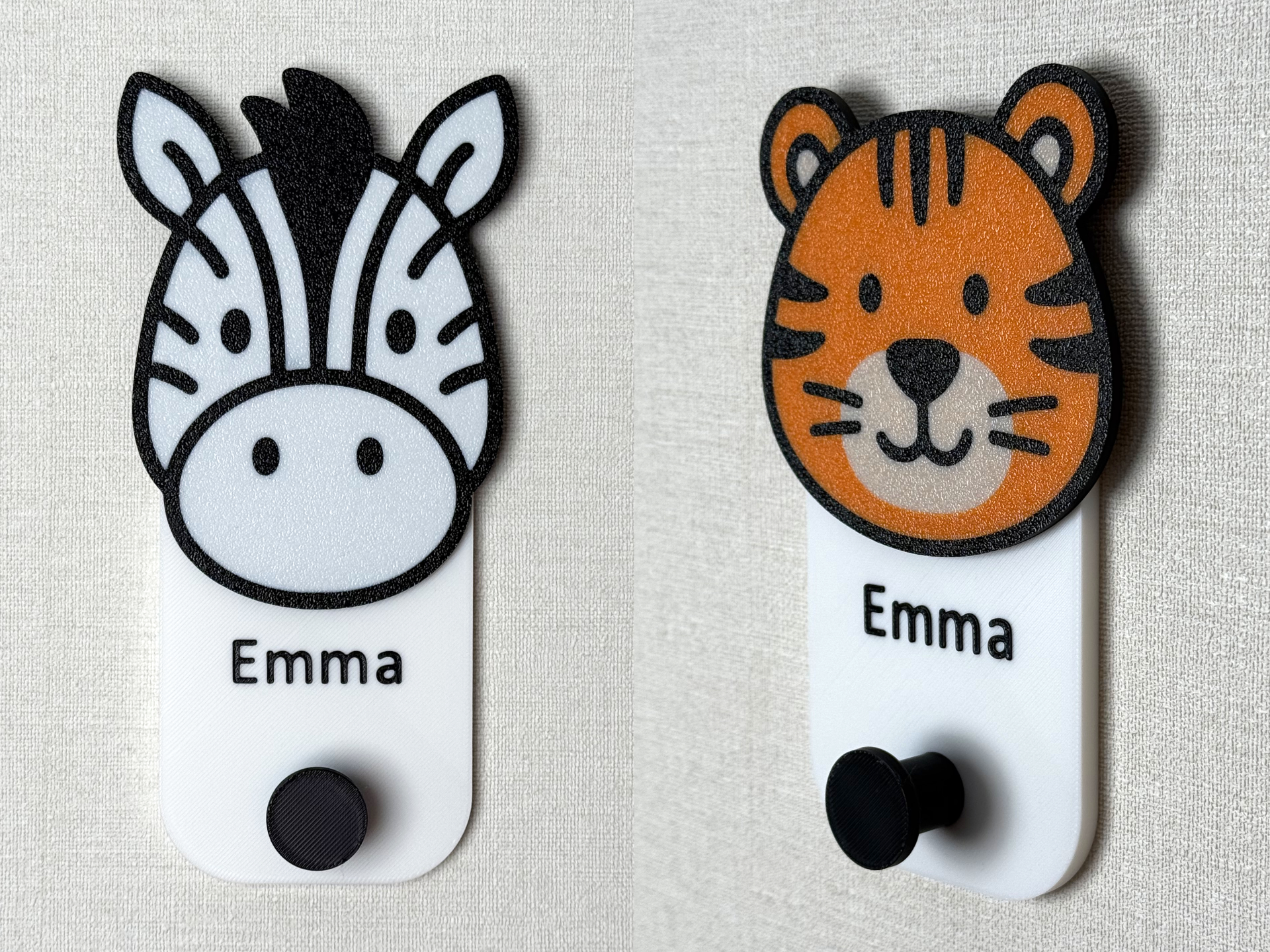 Animal Sign Wall Hooks