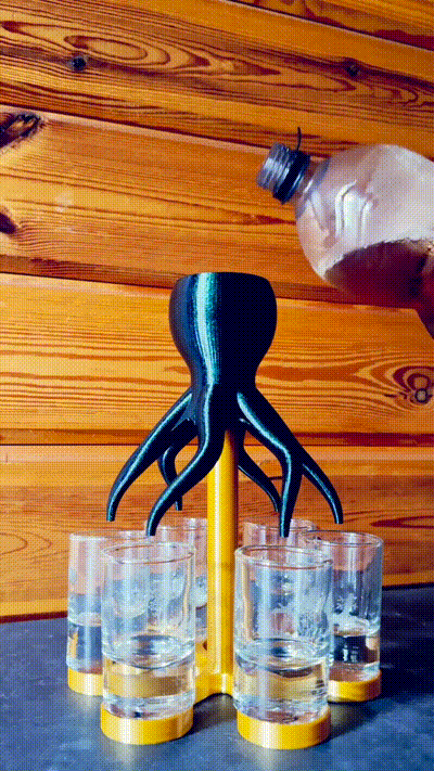 Kraken Shot Dispenser