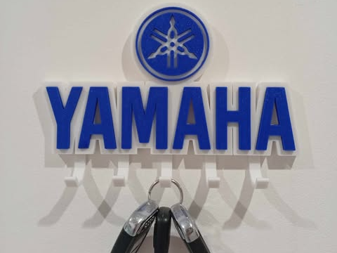 Porte clé mural Yamaha