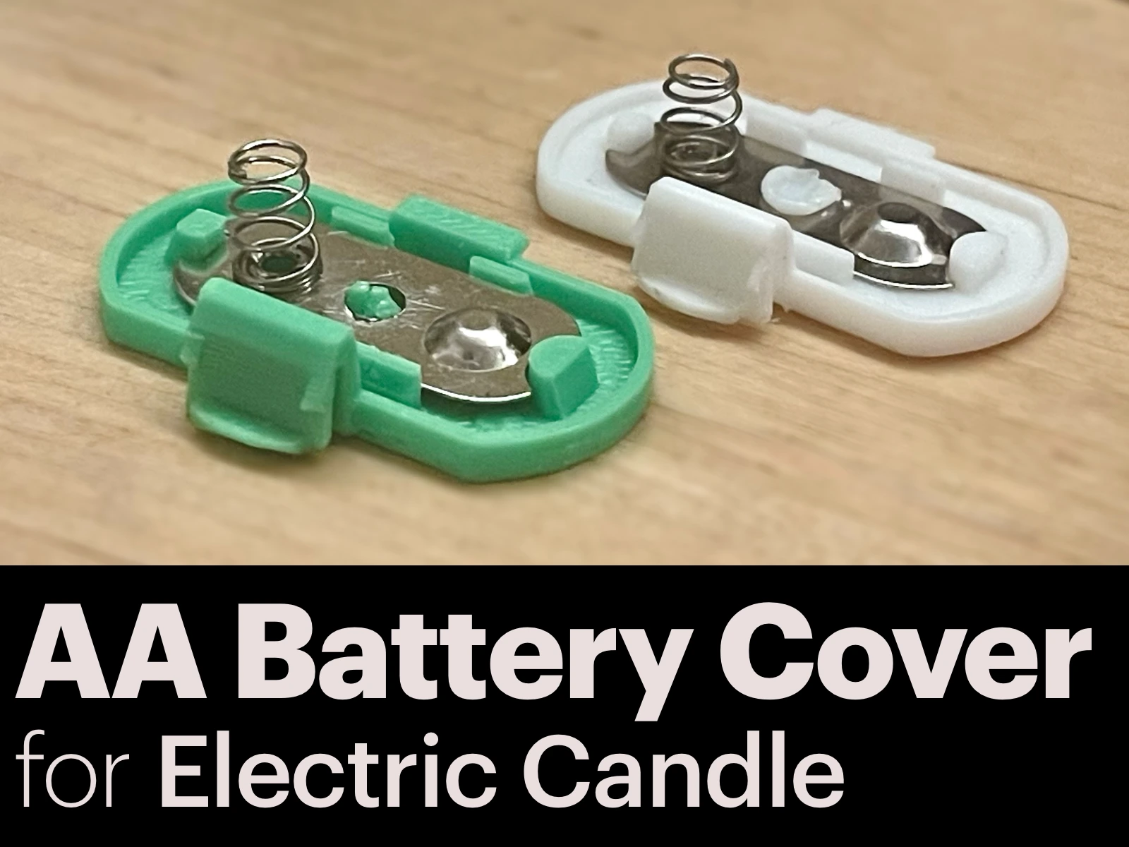 Battery Cover for Electric Candle (2xAA)