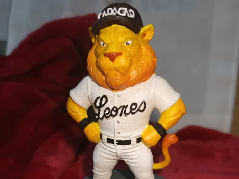 Mascota leones del Caracas