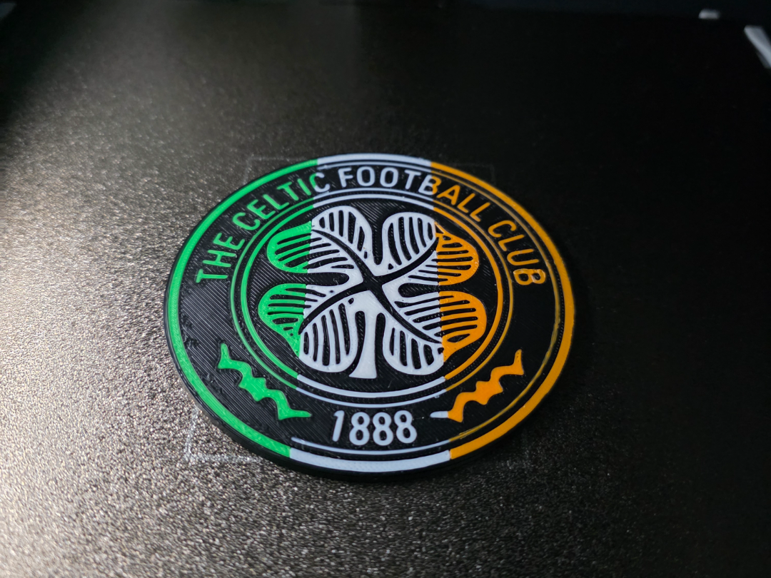 Celtic FC Tri Colour Coaster