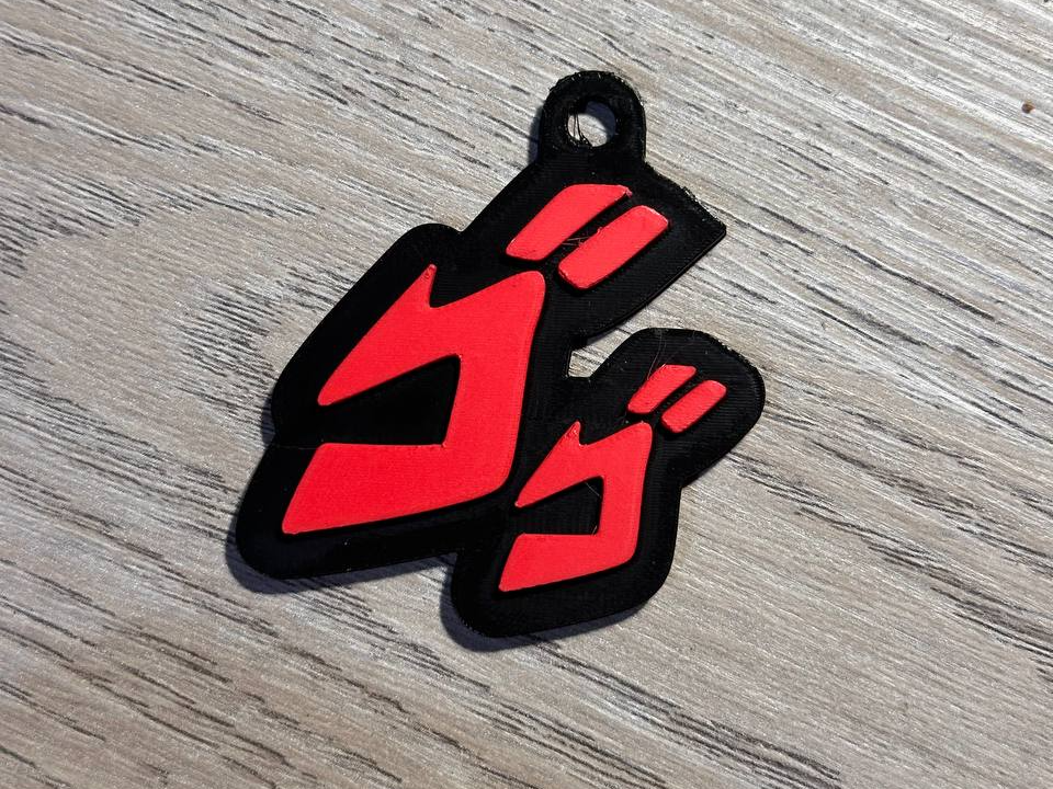 ゴゴゴゴ - Menacing Keychain (JoJo style)