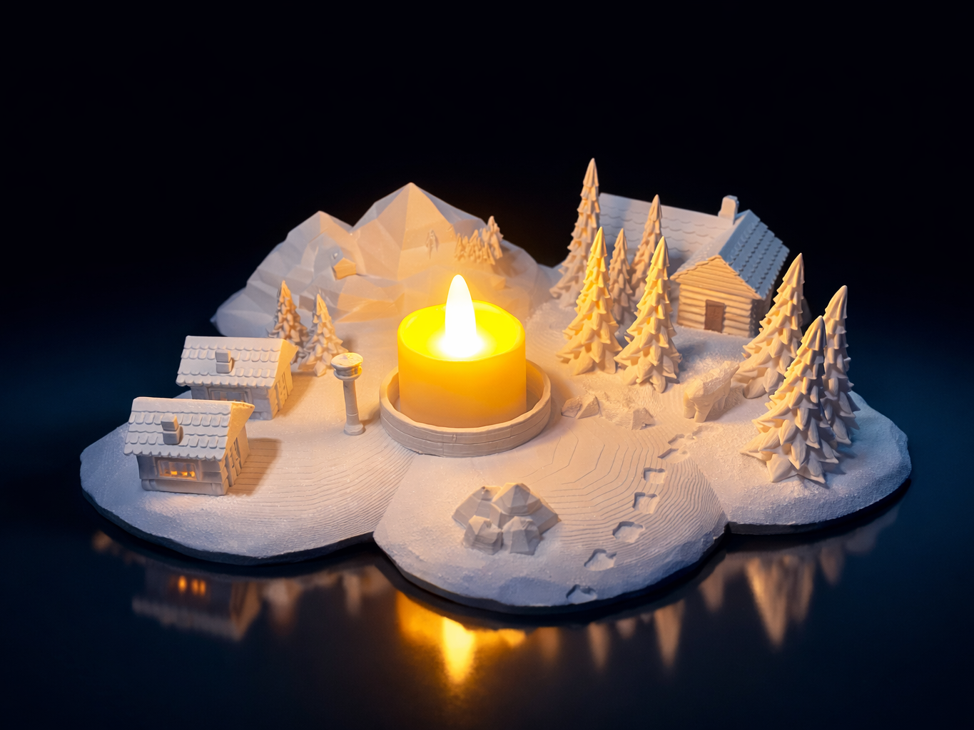 Cozy Winter Diorama