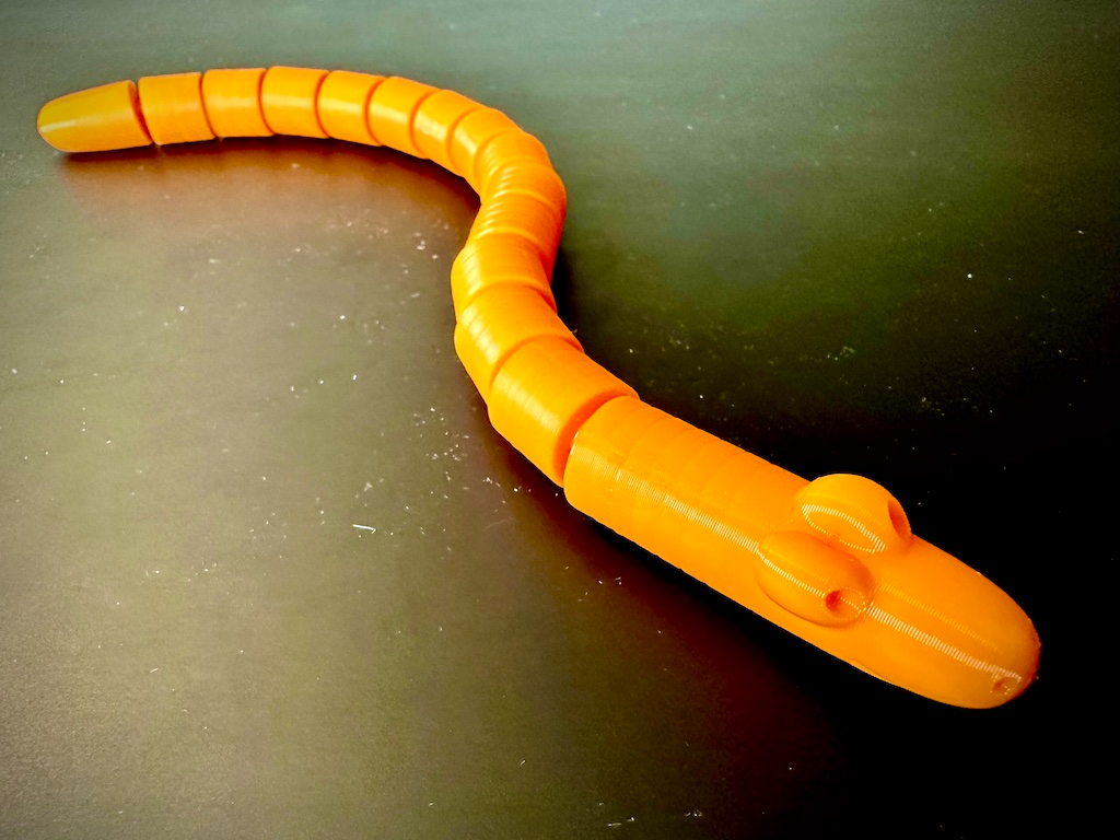 Cute Articulated Earthworm