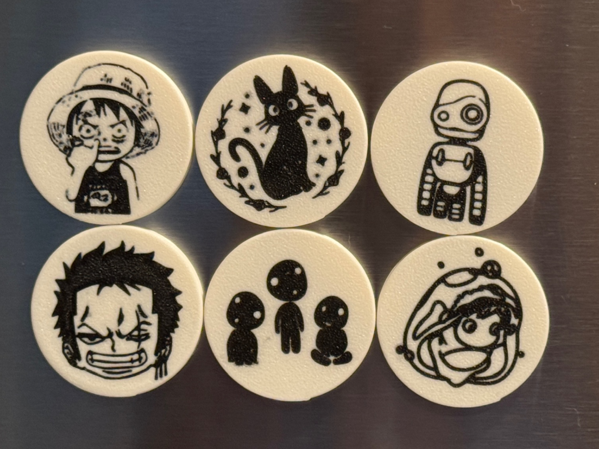 Anime Character Magnets