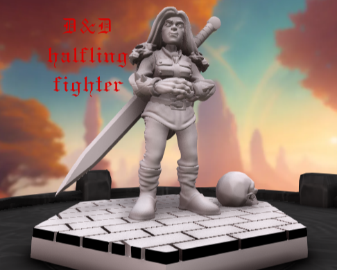 dnd halfling fighter