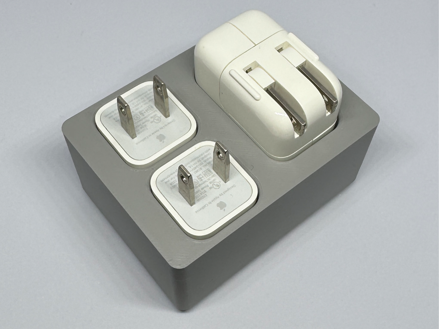 Apple 5W and 12W USB-A Charger Gridifnity Storage