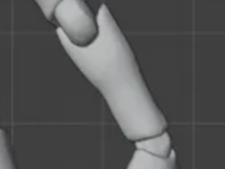 Figma Forearm for Yuji Kitbash