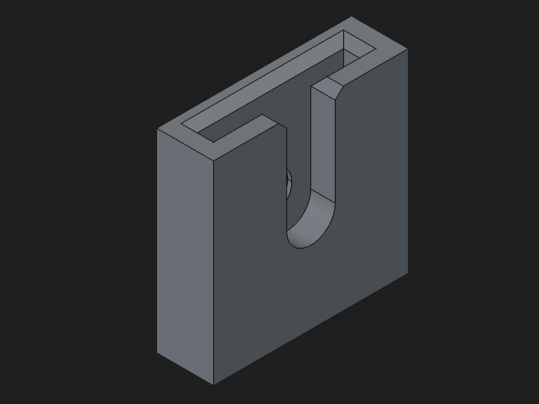 Blitzschuh Wandhalterung 2mm Platte