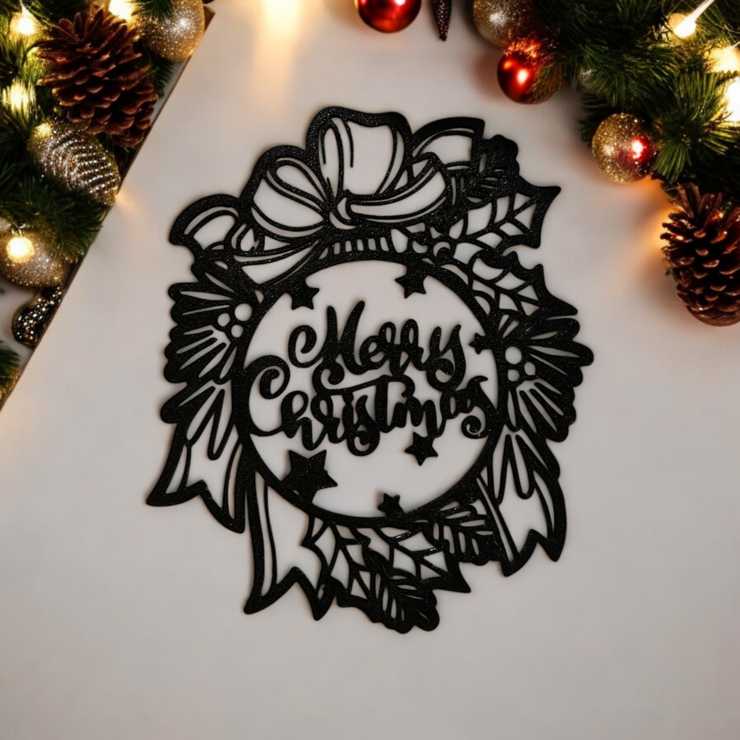 Merrychristmas wall art
