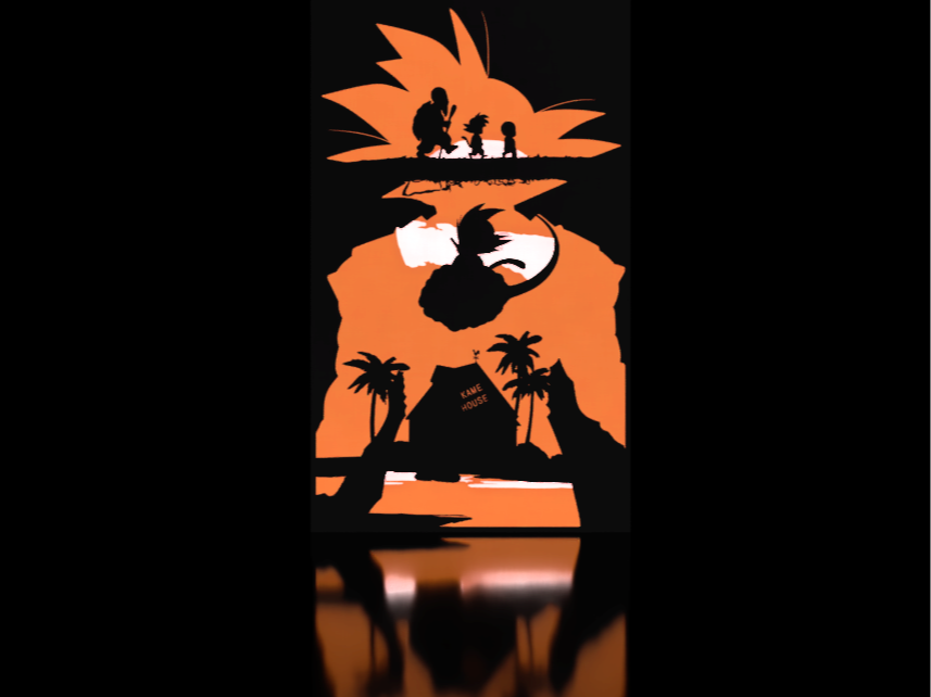 Dragon ball kame house lightbox