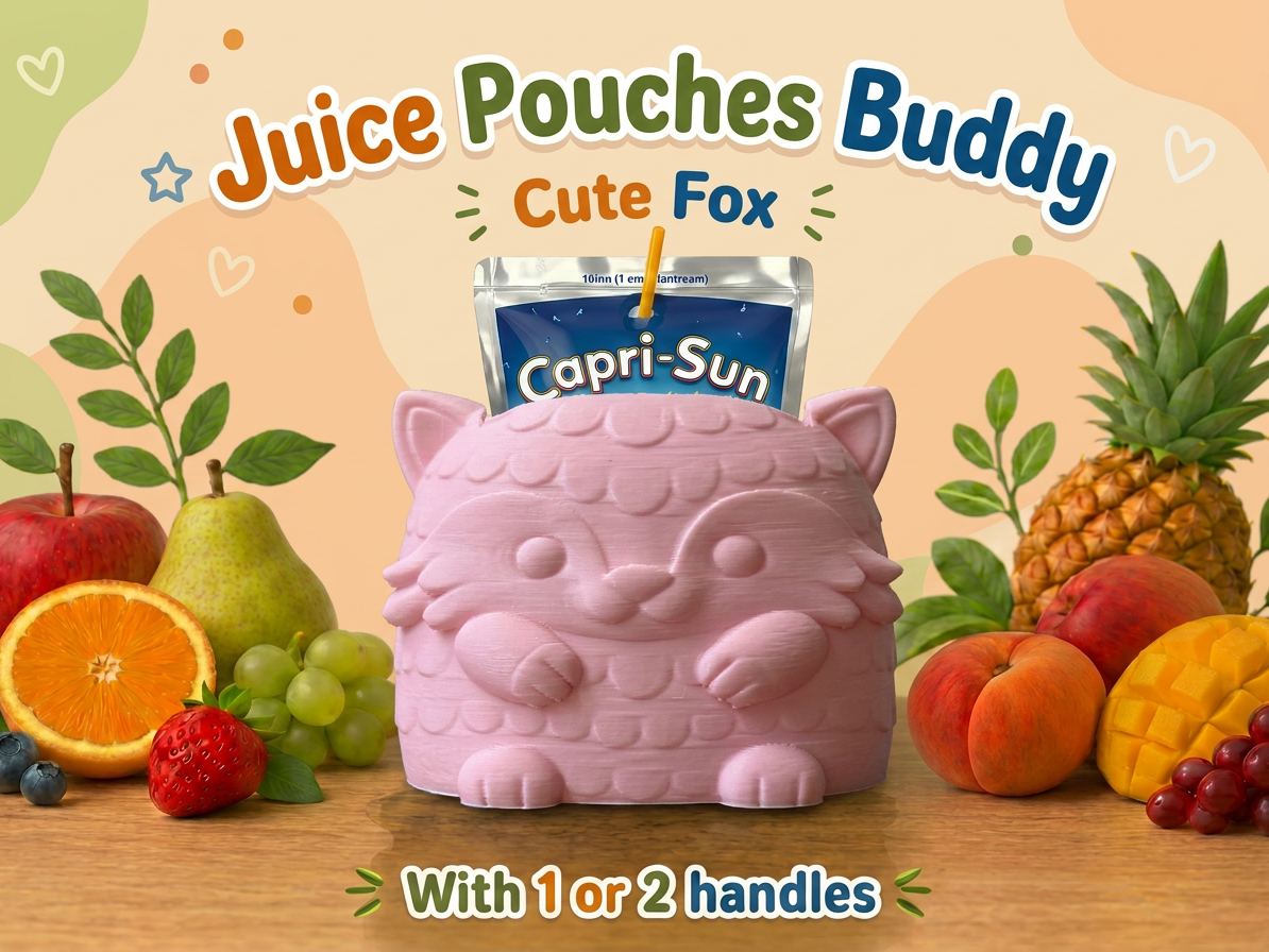 Fox Juice Pouches Buddy Holder