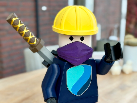 Big Block Ninjago Microsoft Defender Ninjacat