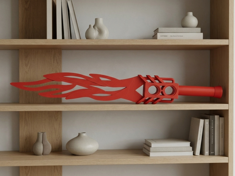 Bionicle Flaming Sword – Tahu Inspired