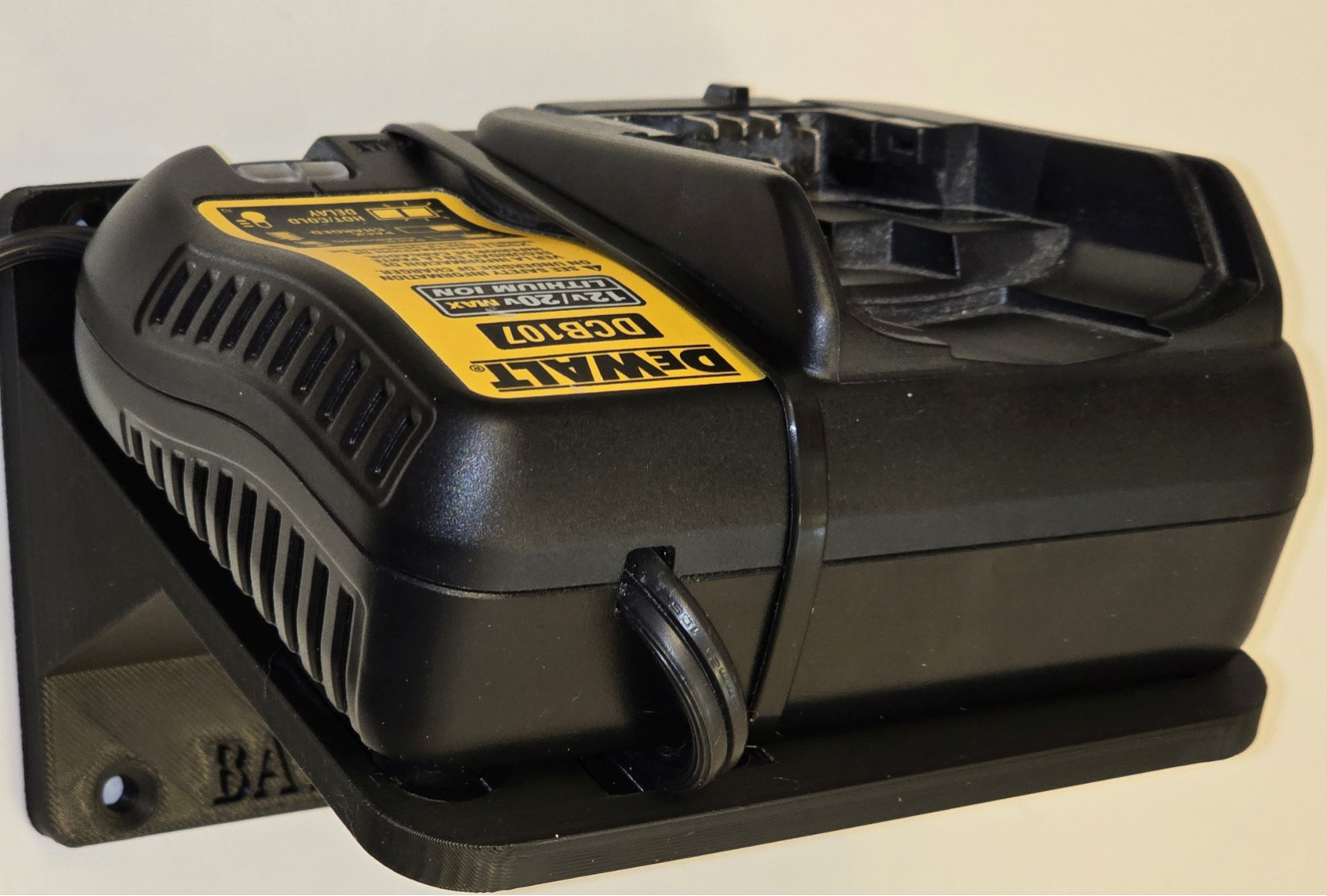DeWalt DCB107 Charger Wall-Mount Shelf