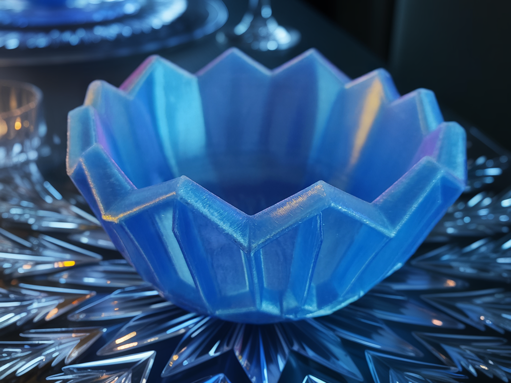 Ice Crystal Bowl