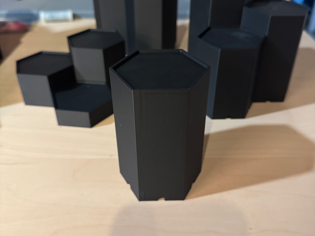 Hex base - singles - 9 sizes