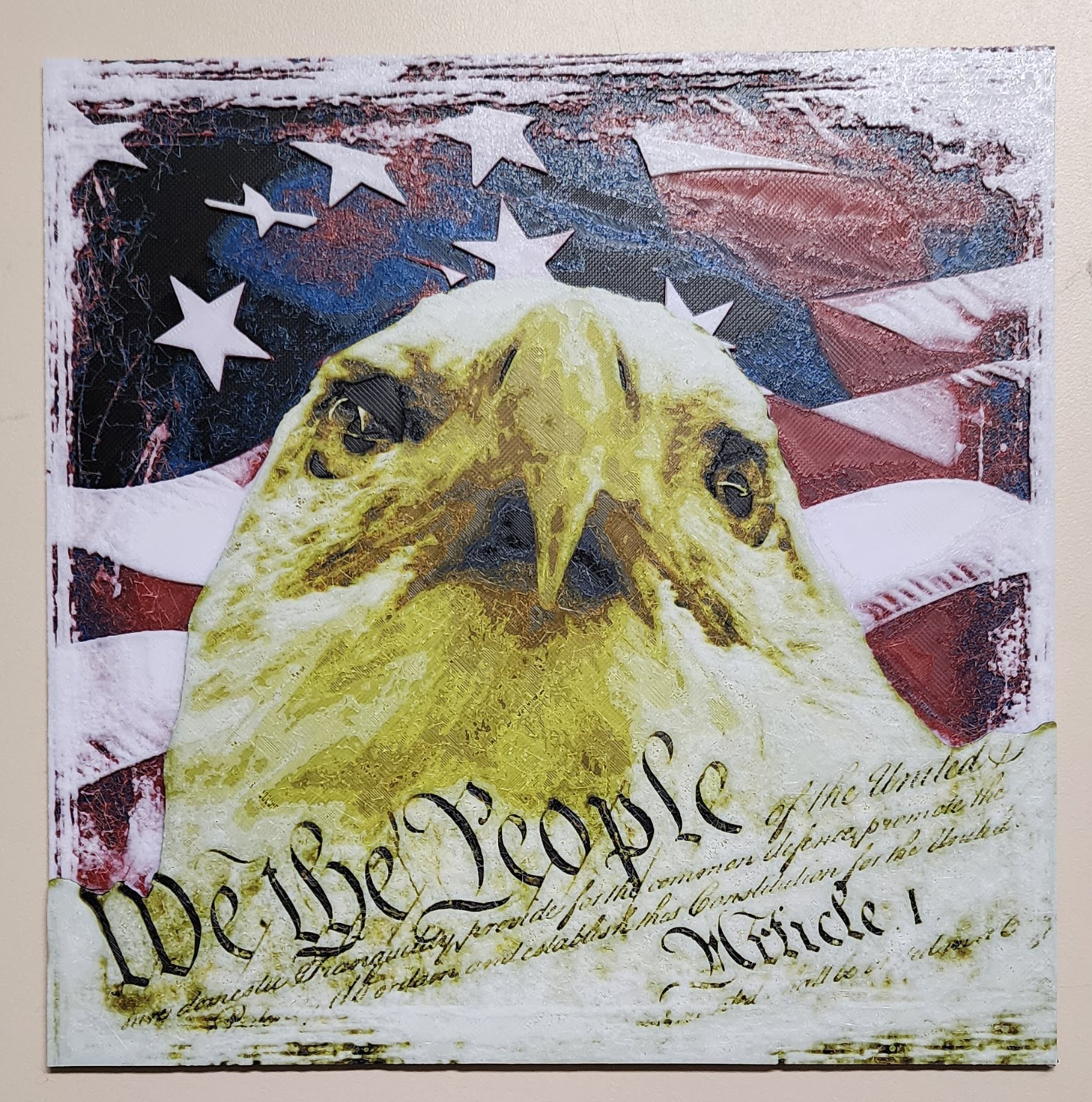 2nd Amendment "We The People" Version 3 (hueforge)