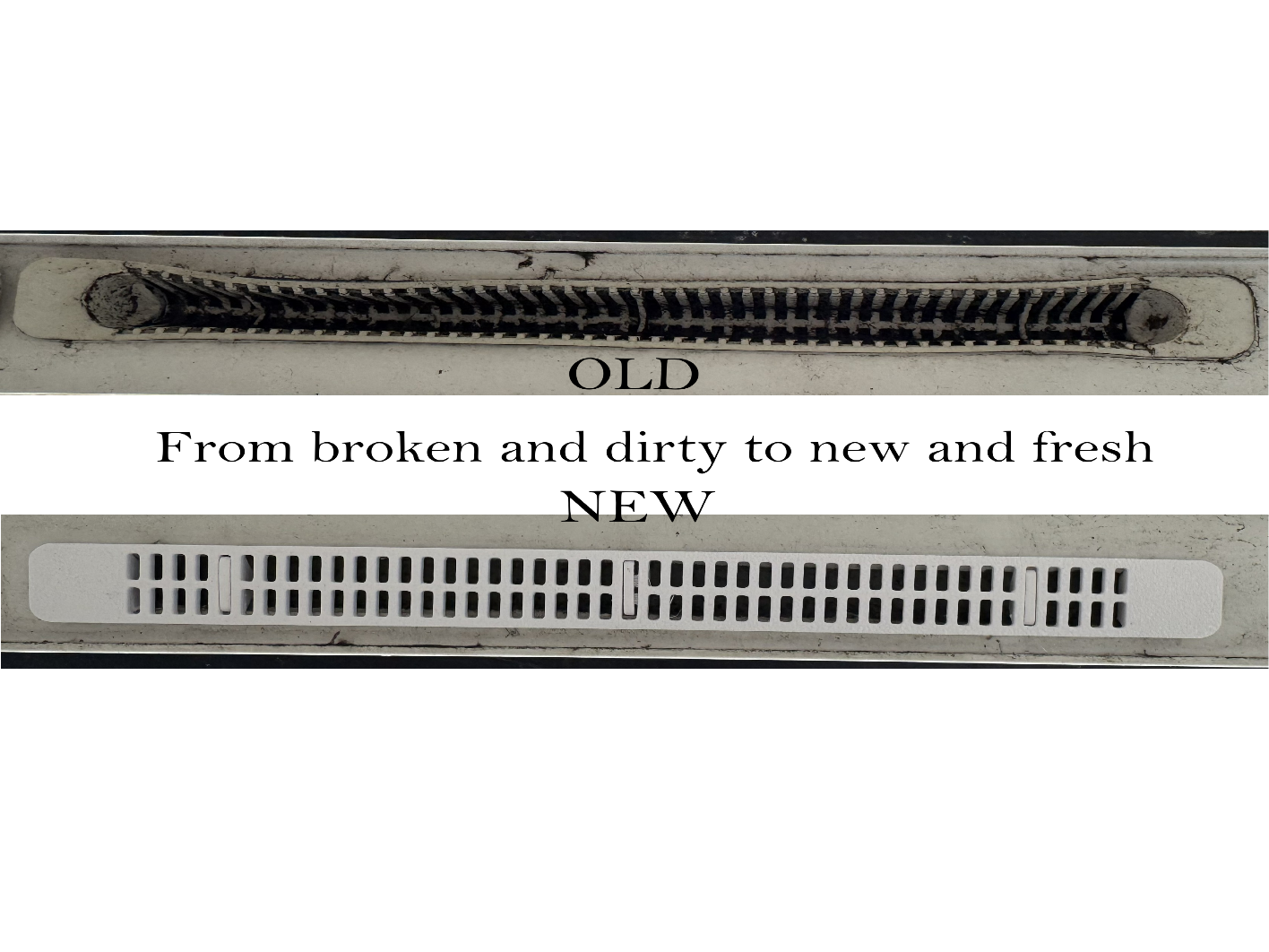 Exterior Window Vent Grill - Flat