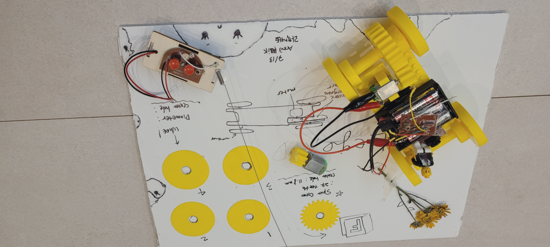 Anna&Clara's  Brick X RC Car Science Kit