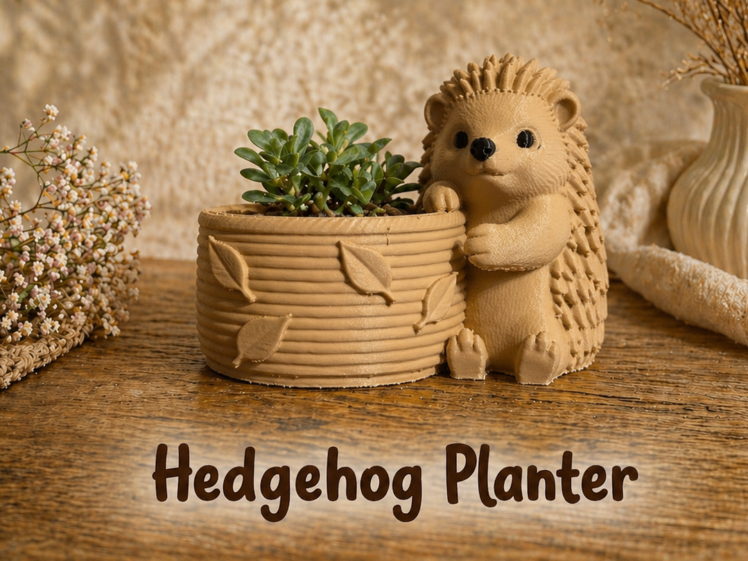 Woodland Hedgehog Planter