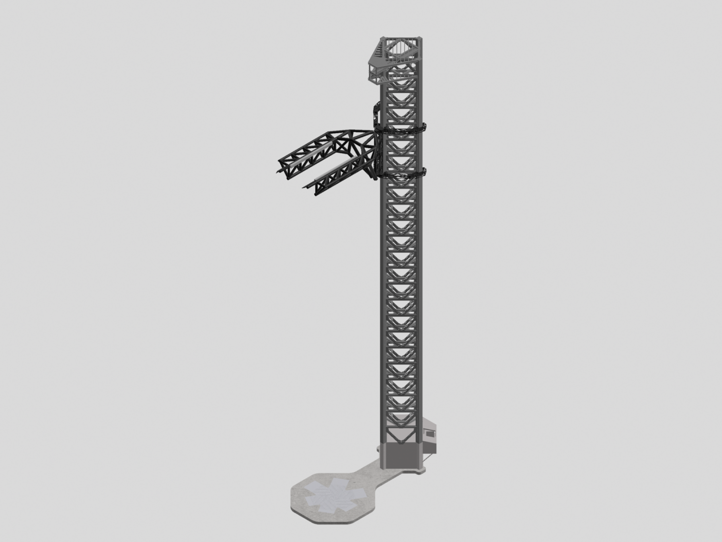 Starship launch tower
