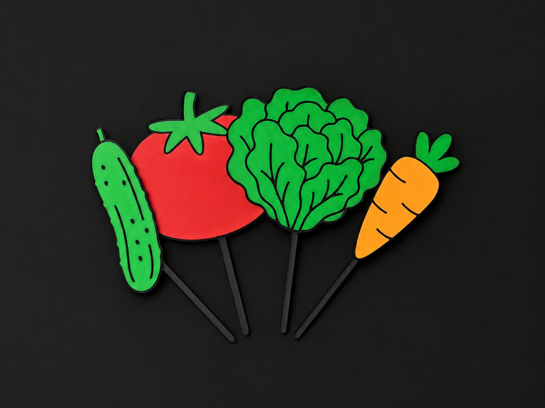 Verschiedene Garten Stecklinge / Garten Schilder