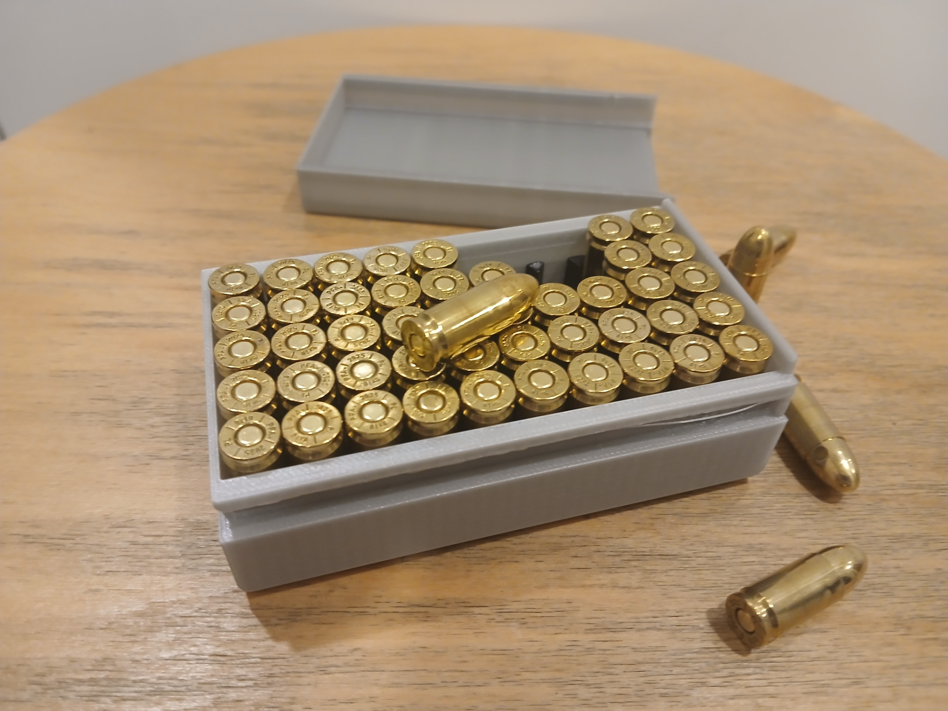 9x19 amunition 50 crate box