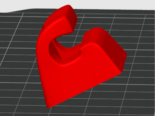 Sun visor clip