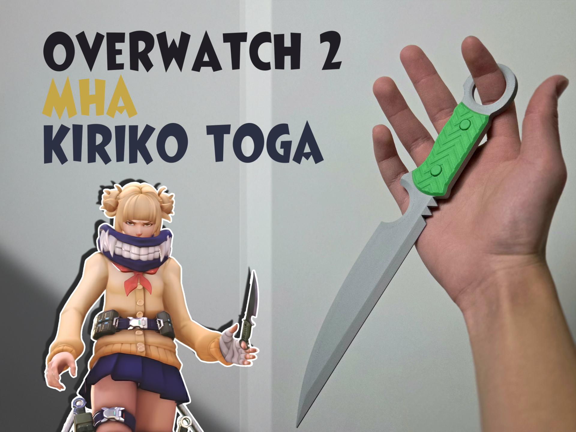OW2 x MHA: Kiriko Toga Kunai