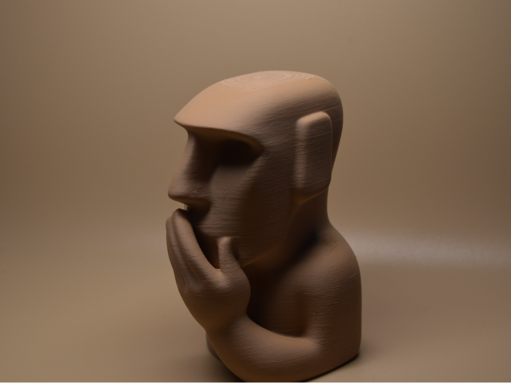 Easter Island Moai statues Speak no Evil