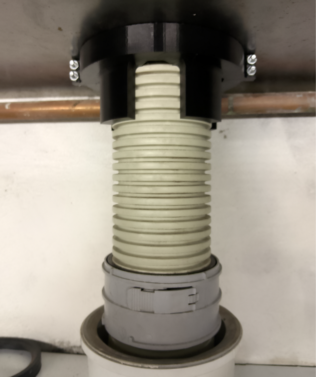 Raccord guide tuyau DN 80