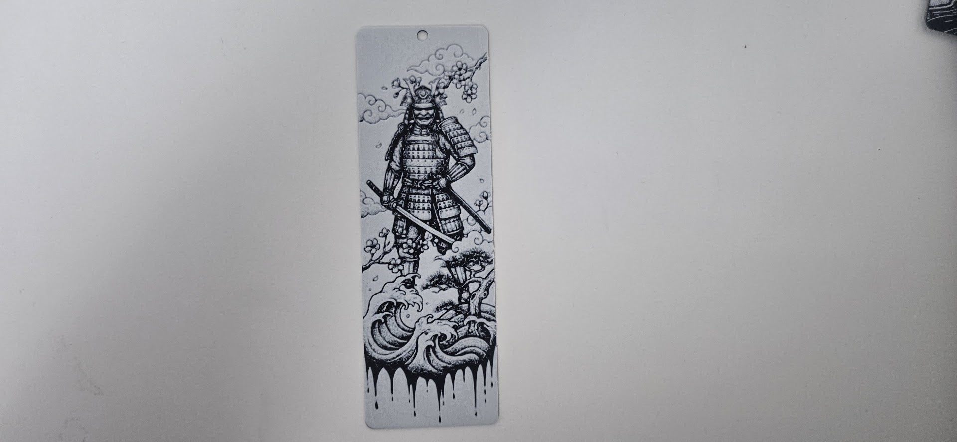 Samurai Warrior Japanese Art Bookmark