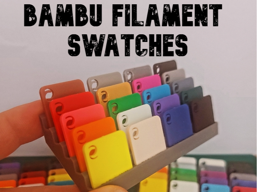 Bambu Lab Filament Swatches