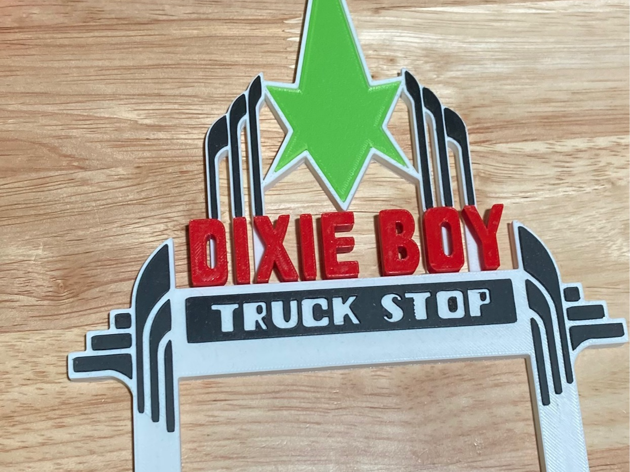 Maximum Overdrive DIXIE BOY Diner Facade