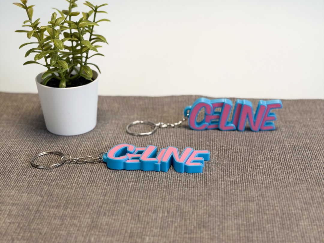 Schöner Schlüsselanhänger mit dem Namen Celine