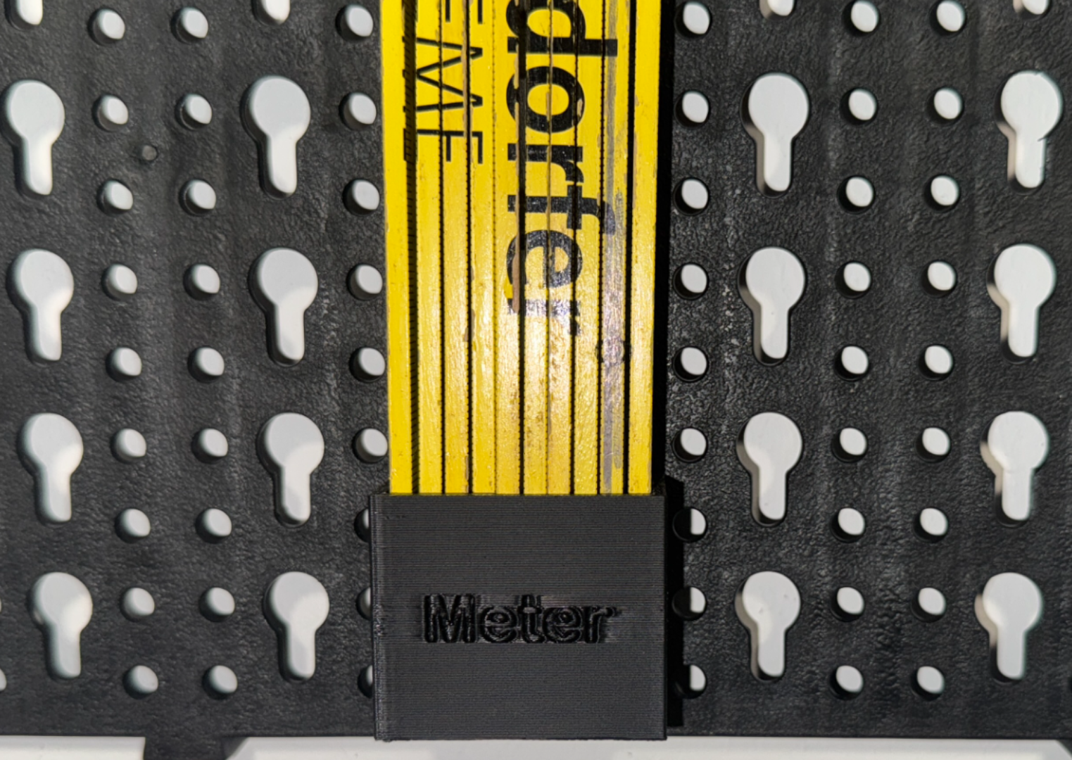 2 Meter Mount Parkside Pegboard (Meter Halterung)
