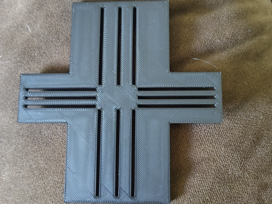 1 inch x 2 inch Center & Thirds Marker