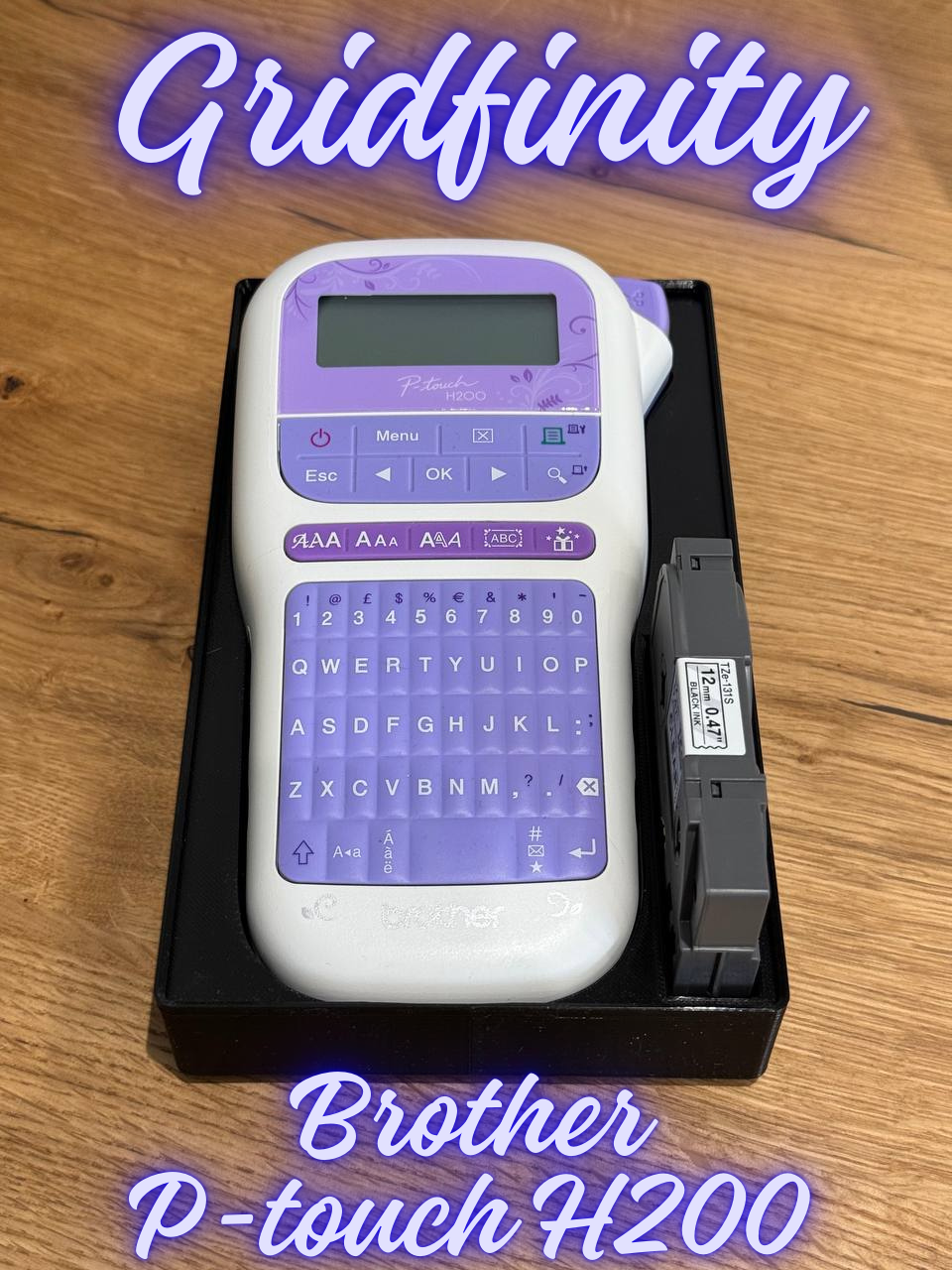 Gridfinity Bin Brother P-Touch H200