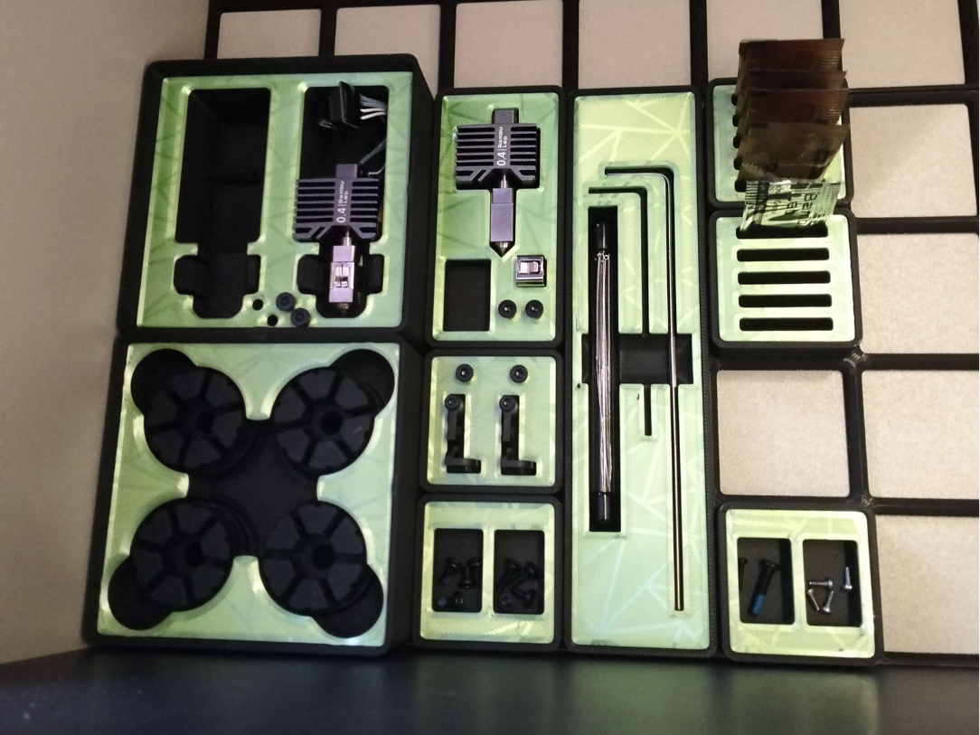 p1/x1 hexkey and unclog tool holder for gridfinity