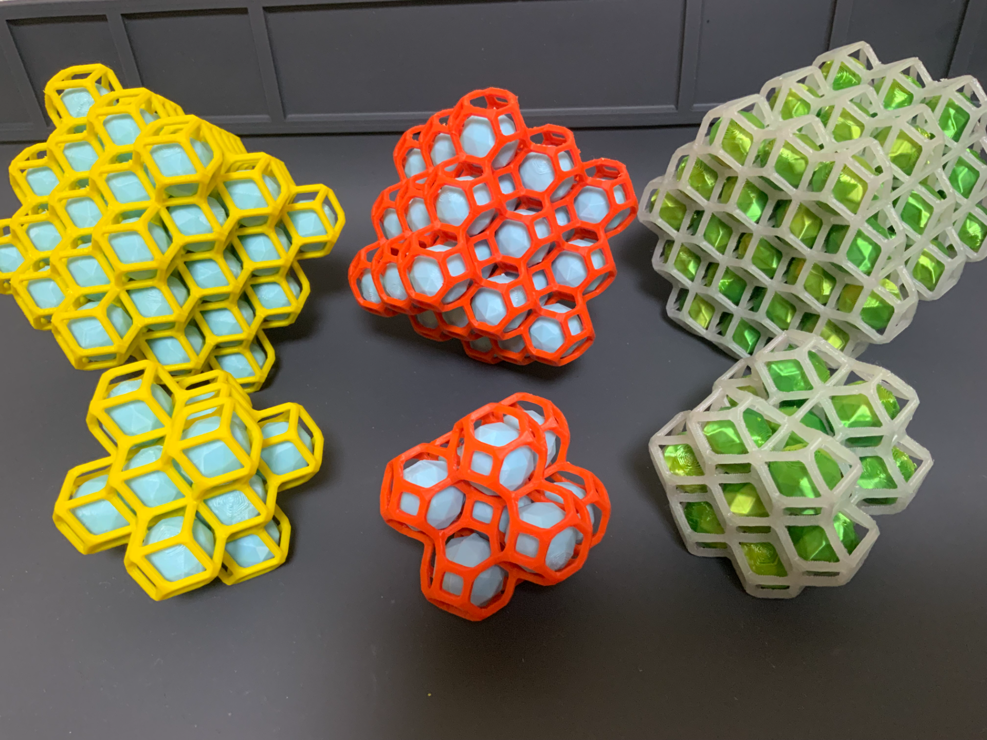 Voronoi lattice of crystal system-Crystallography