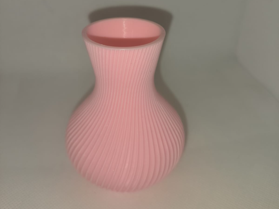 Kleine elegante Spiral Vase