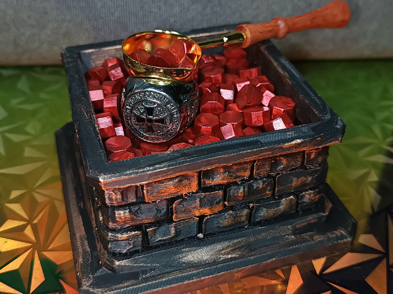 Gothic-Inspired Antique Chest
