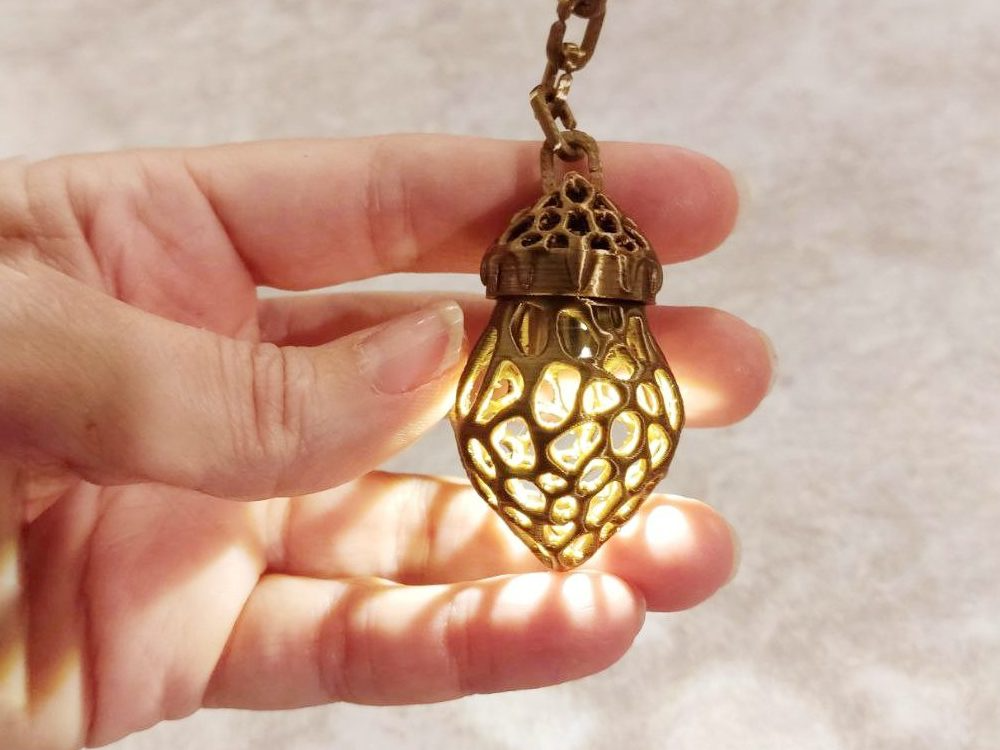 Small Pierced Pendant